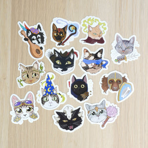 CatsInTheLAB adesivi classi