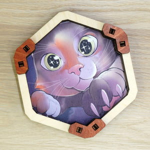 Base Lancia dadi Esagonale- Pringle The Cat
