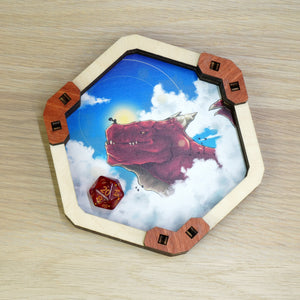 Base Lancia dadi Esagonale- Dragon master