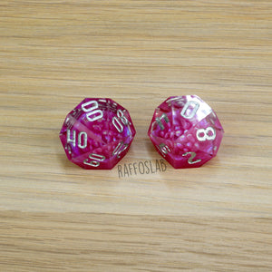 Pink Crystals - D100 & D10