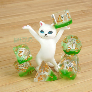 Dancing Catto - Dice set