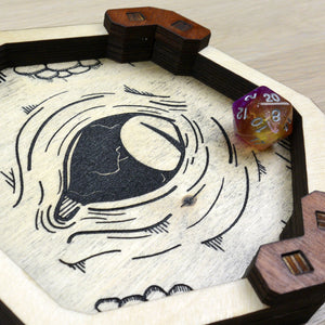 Base Lancia dadi Esagonale- Mimic Eye
