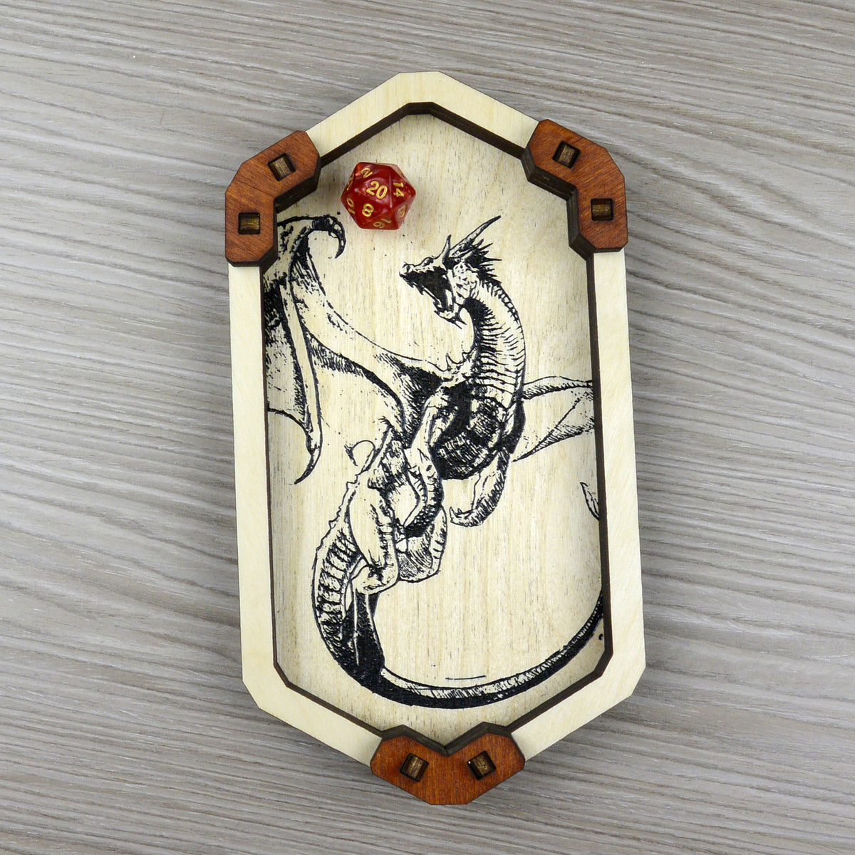 Base Lancia Dadi Esagonale Lunga- Dragon Flight
