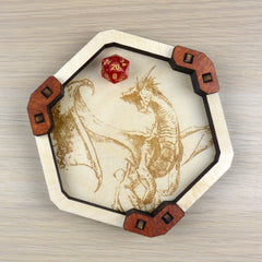 Base Lancia dadi Esagonale- Dragon flight