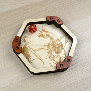Base Lancia dadi Esagonale- Dragon flight