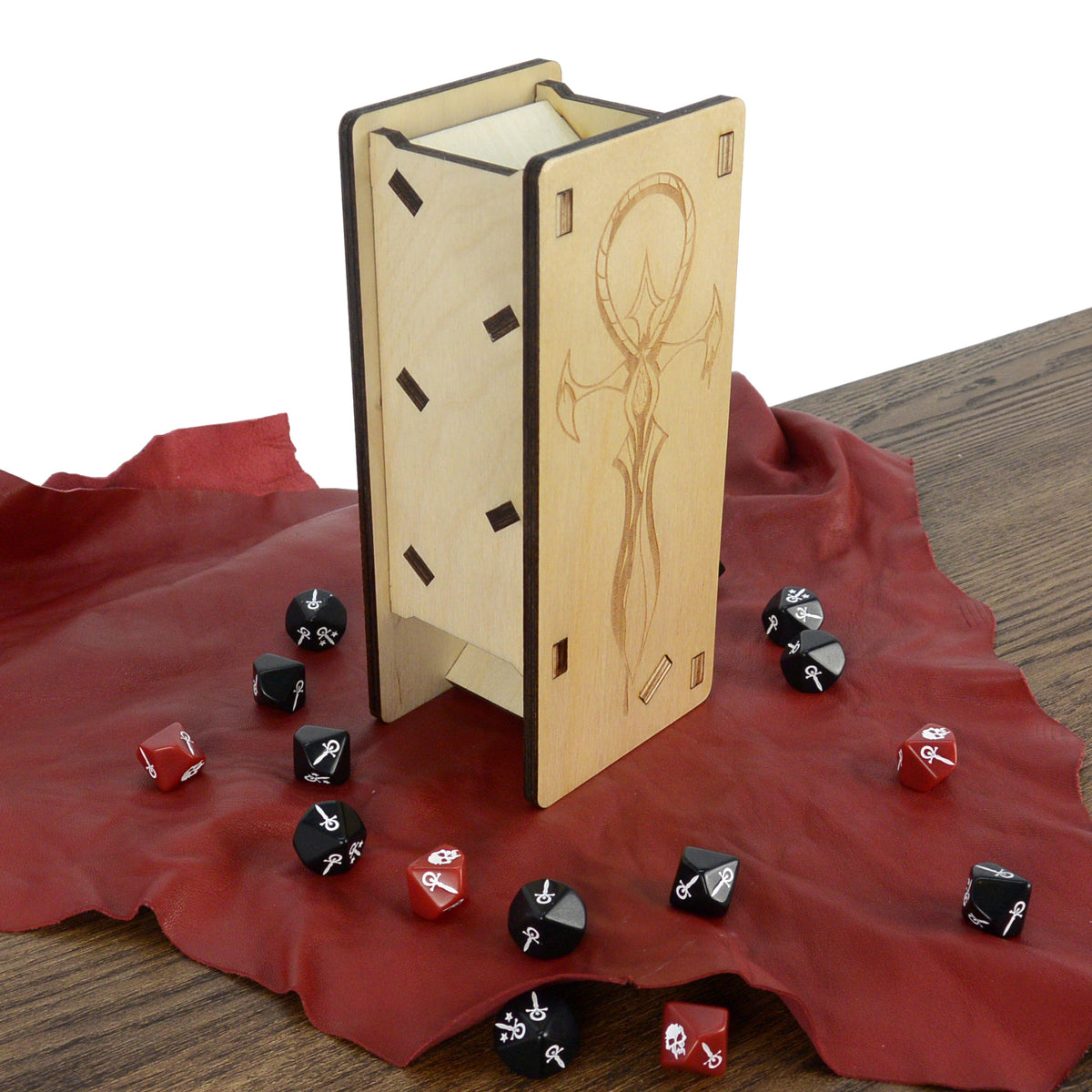 Torre media- Vampire ankh  incisione naturale