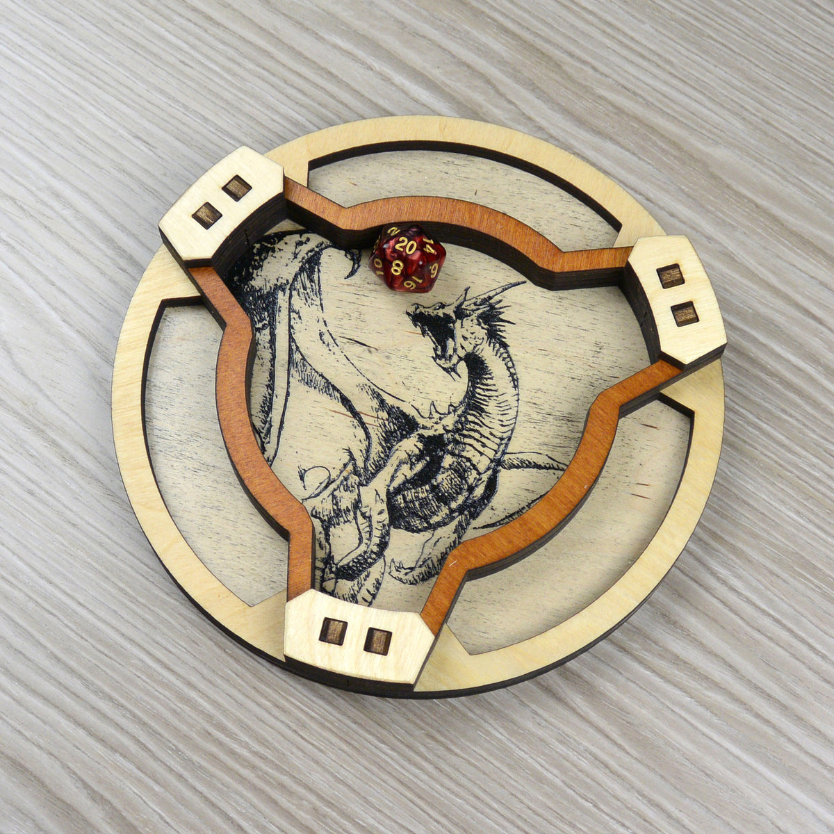 Base Lancia Dadi Tonda - Dragon flight