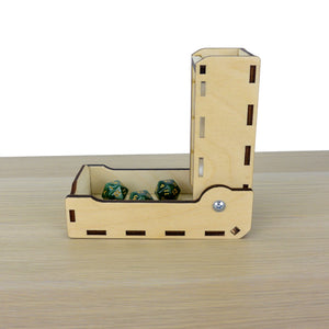Torre Lancia dadi richiudibile - versione media in plexiglass