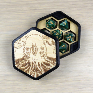 Porta dadi Esagonale - Il Risveglio di Cthulhu