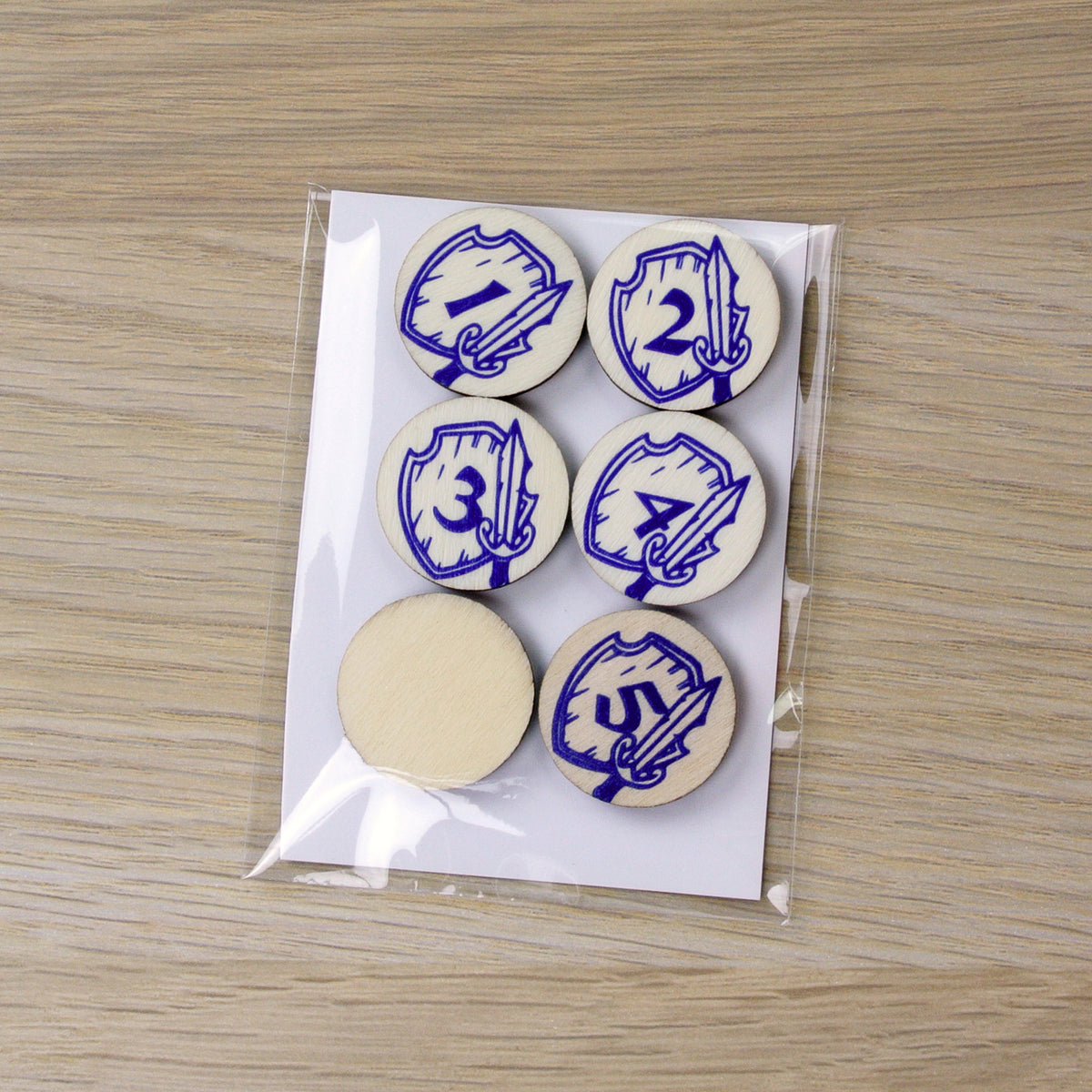 Token Pack Guerrieri 5-10 pezzi