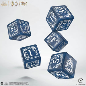 Set d6 e sacchetto Corvonero - Blu