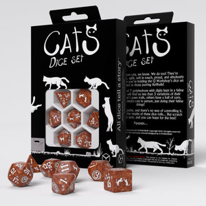 Muffin - Cats dice set