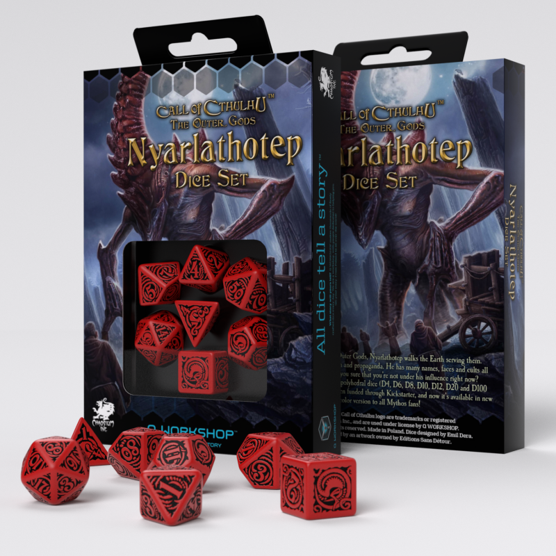The Outer Gods - Nyarlathotep dice set