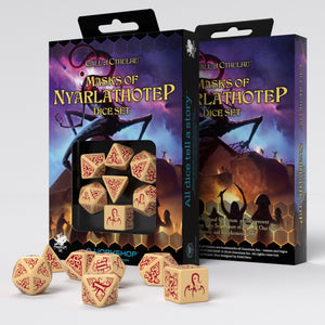 Call of Cthulhu - Masks of Nyarlathotep - dice set