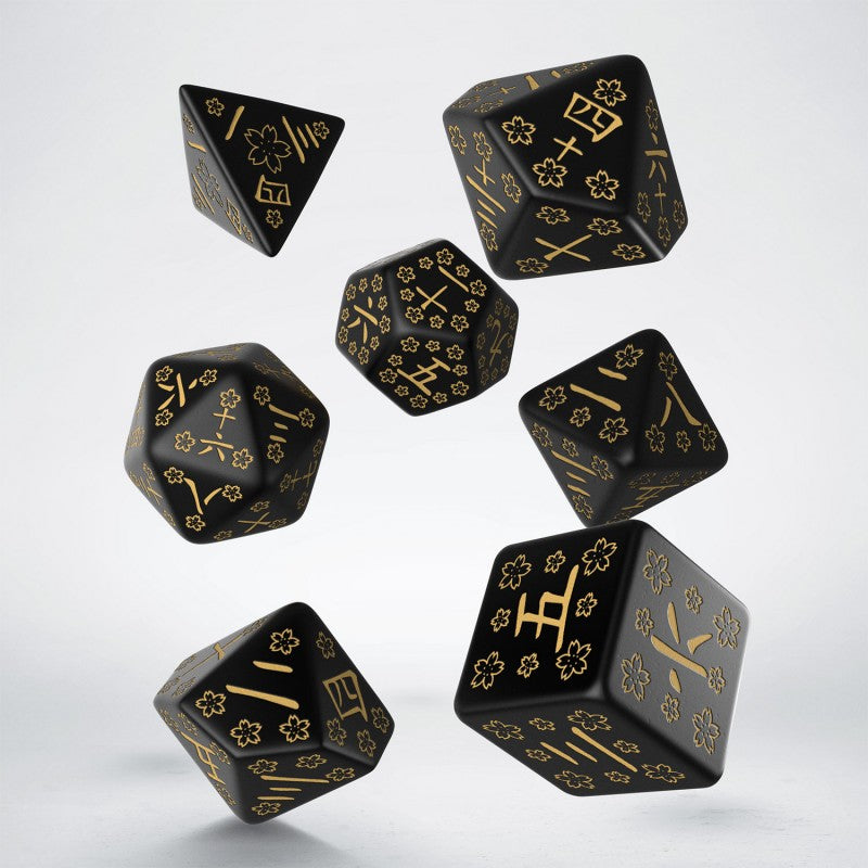 Japanese dice set - Deep Night Firefly