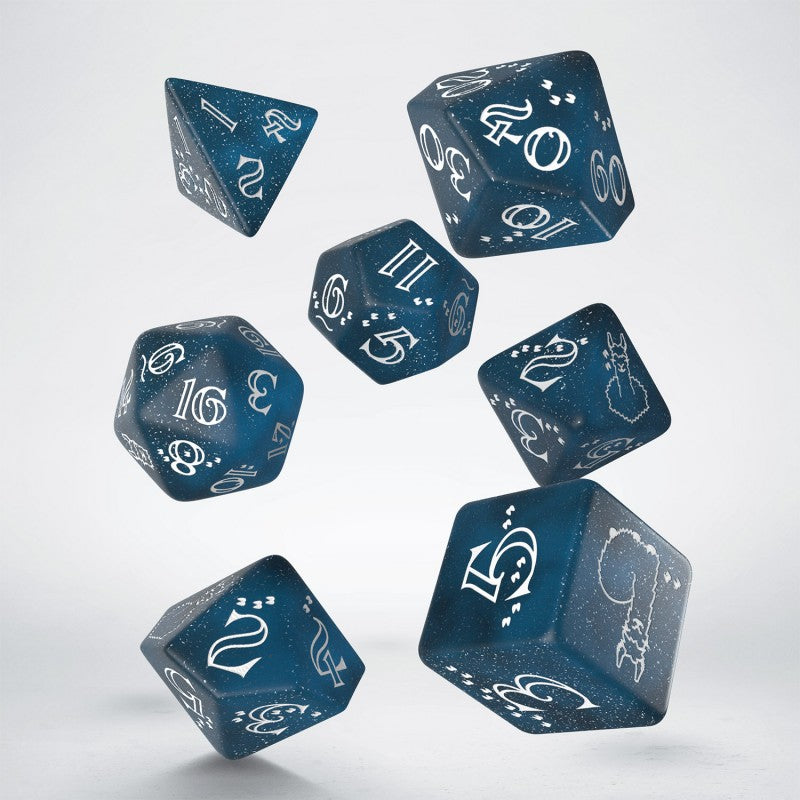 Shimmering Llama - glitter dice set