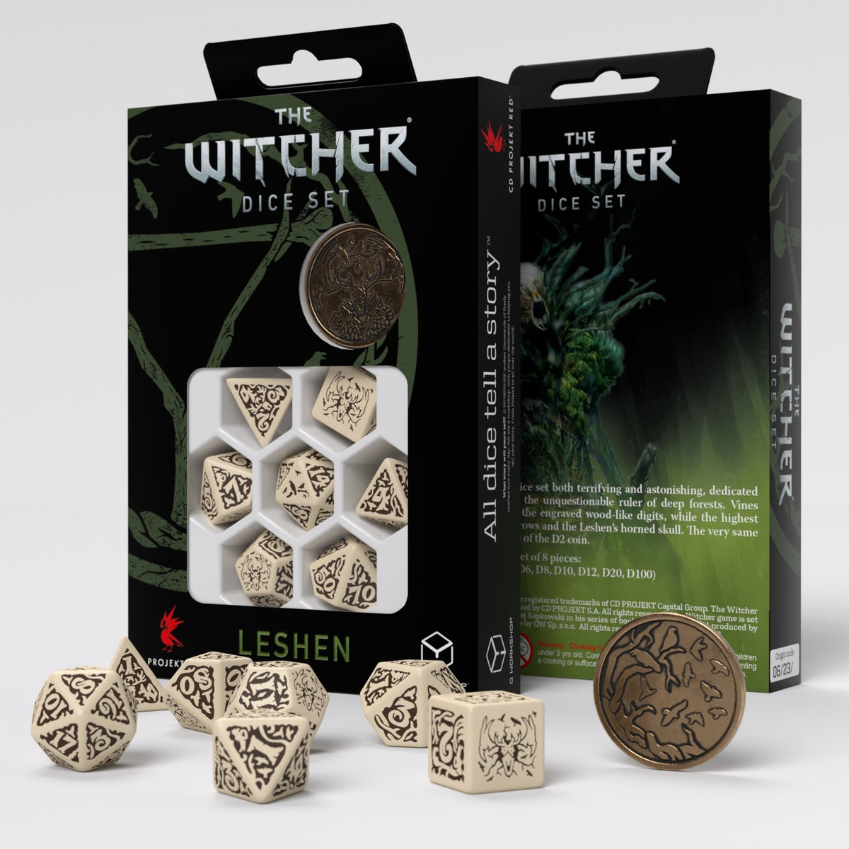 Leshen - Master of Crows - The Witcher Dice Set