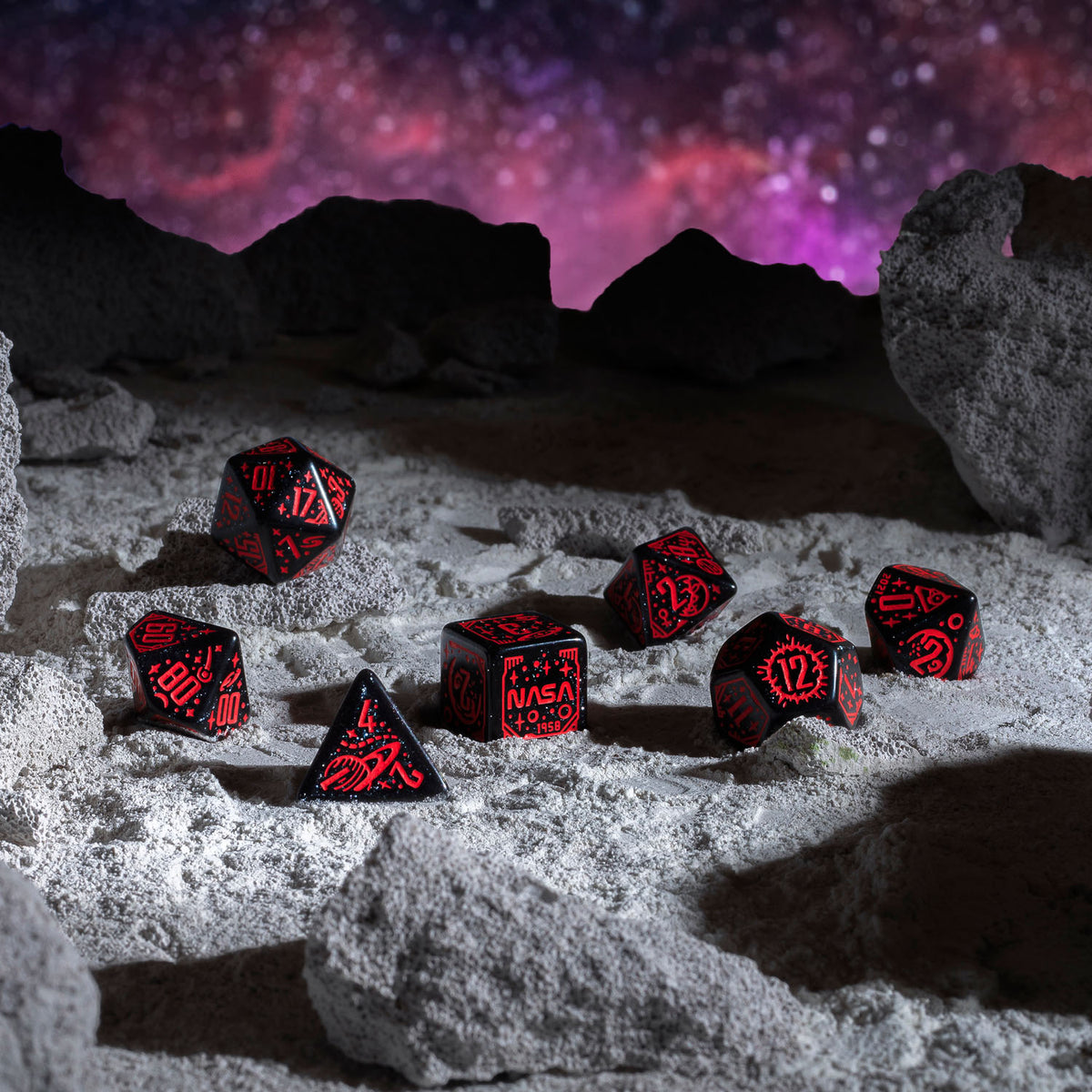 Space Dice set - Voyager