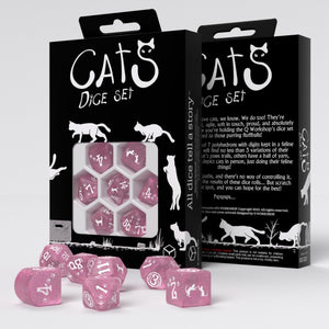 Daisy - Cats dice set