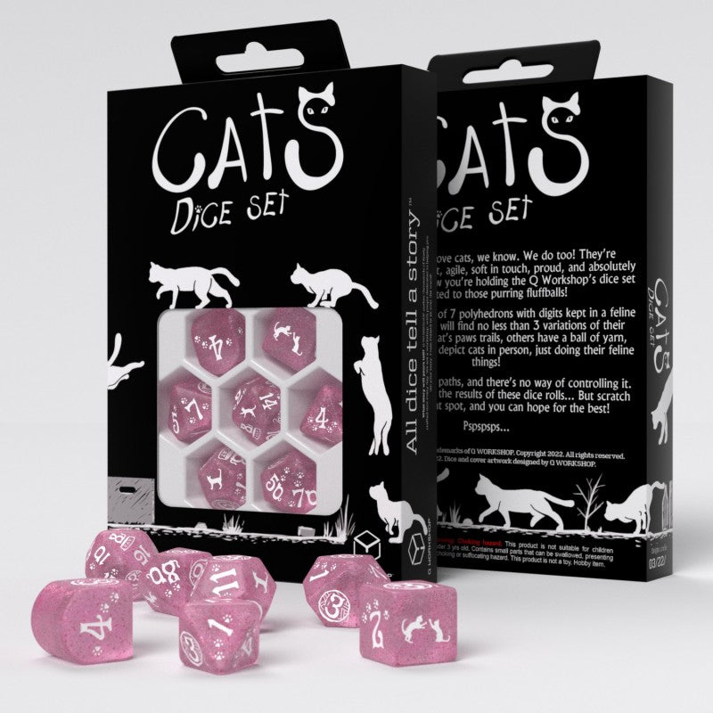 Daisy - Cats dice set