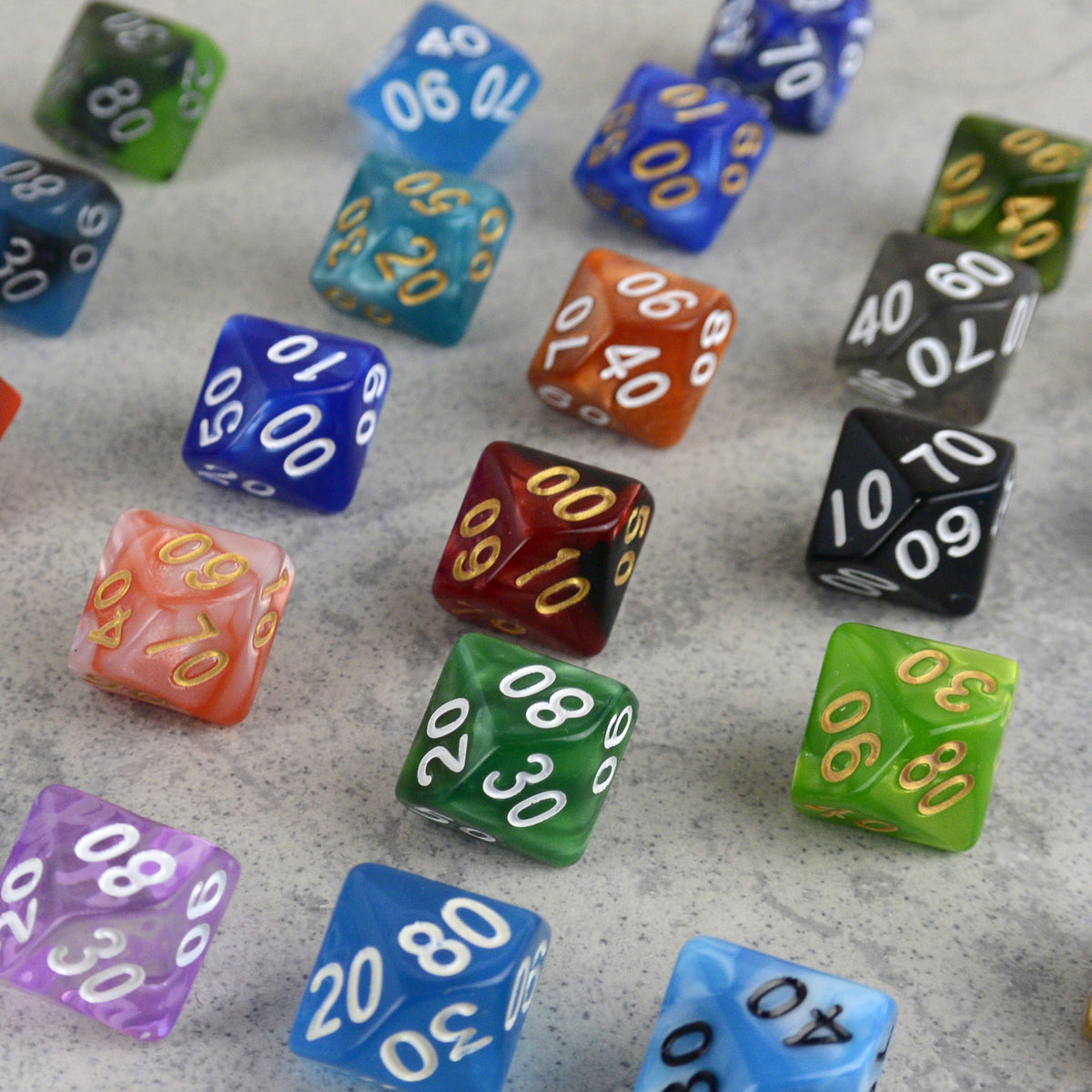 un D100 random