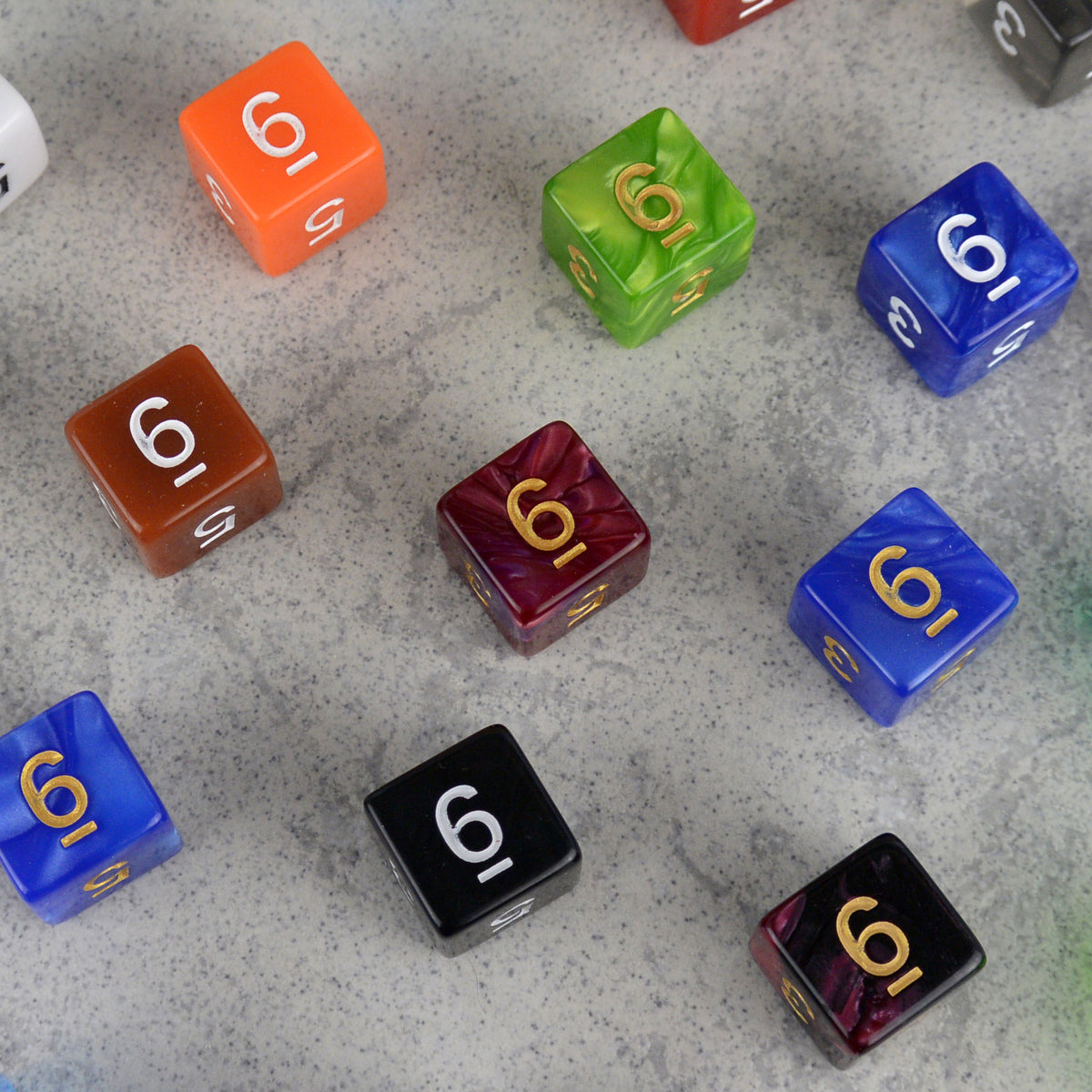 un D6 random