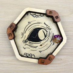 Base Lancia dadi Esagonale- Mimic Eye