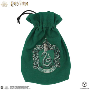 Set d6 e sacchetto Serpeverde - Verde